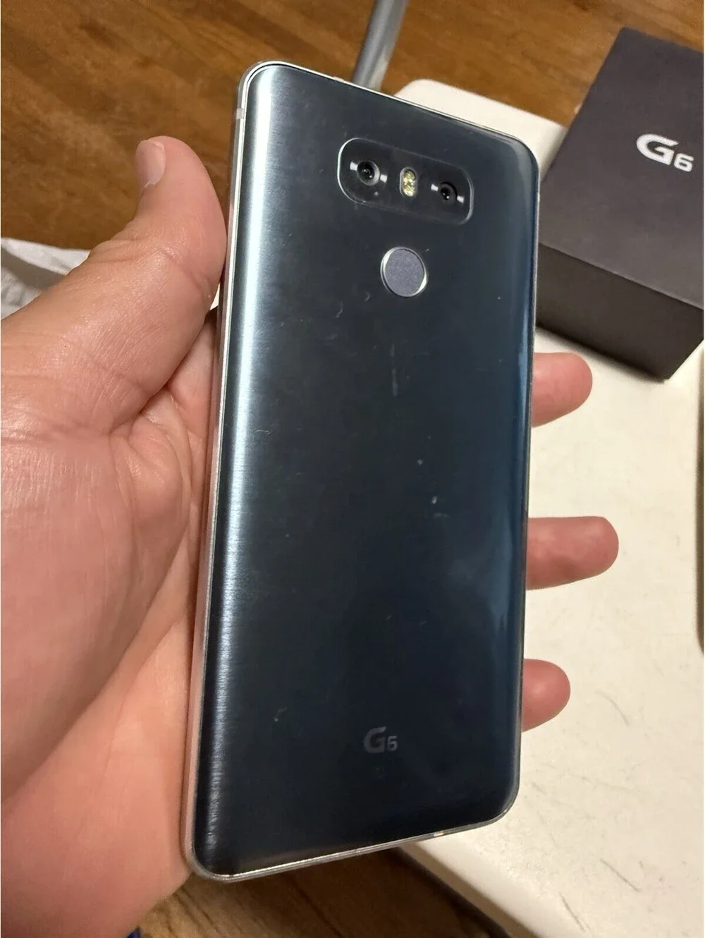 LG G7 ThinQ And  G6 Lot Of 2 Phones , ( Parts Phones ) One With Box
